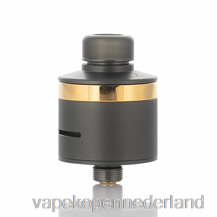 Vape Nederland Bp Mods Bushido V3 22mm Bf Rda Dlc Grijs + Goud